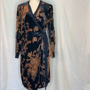 Anthropologie kimono wrap dress